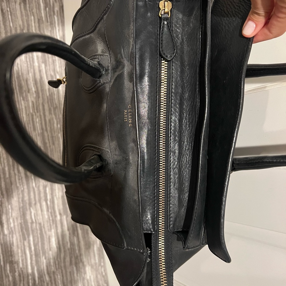 Celine original mini luggage tote - Picture 3 of 5
